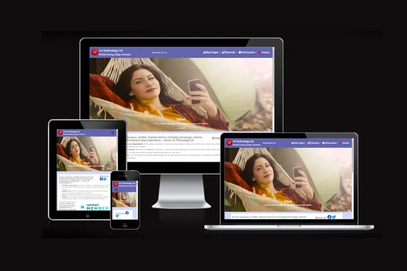 Mobile friendly websites from 121 Technology