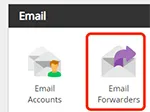 email forwarders control panel icon