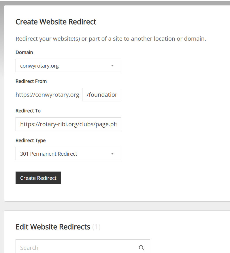 redirects